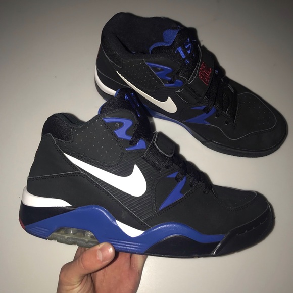 Nike Sportswear Air Force 180 Black Blue - Picture 1 of 7